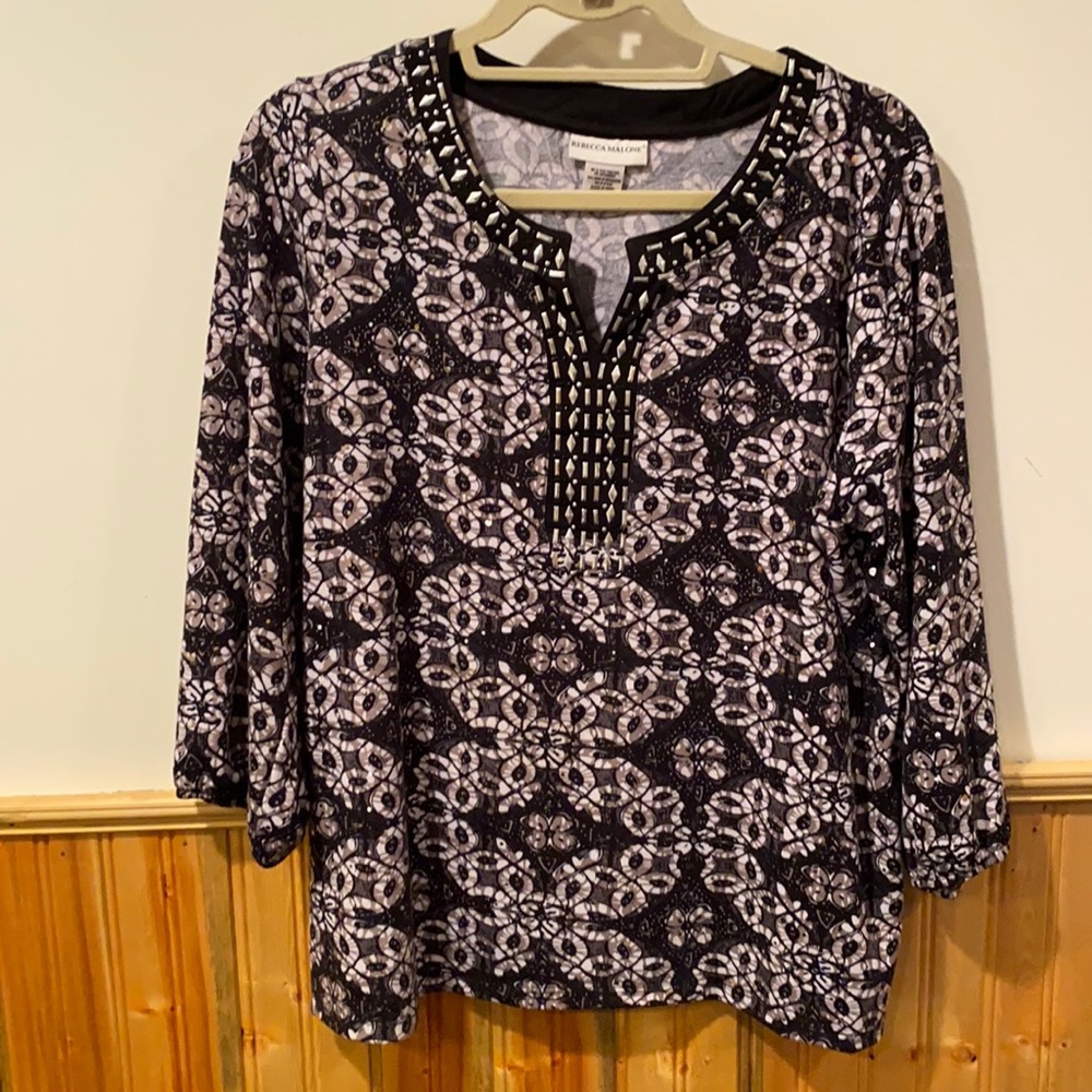 Rebecca Malone blouse large